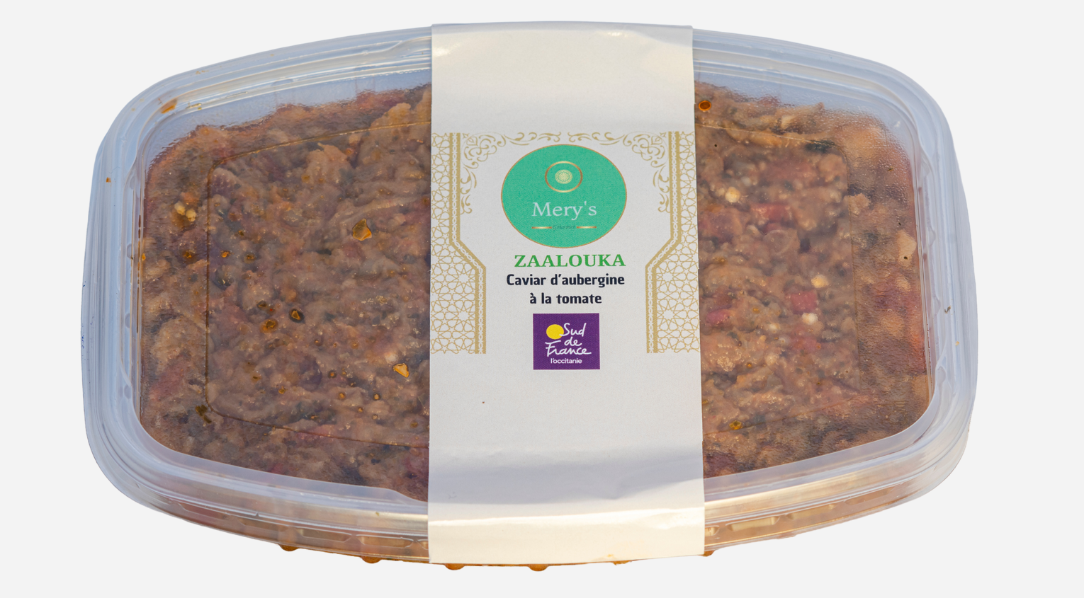ZAALOUKA, Caviar d'aubergine à la tomate