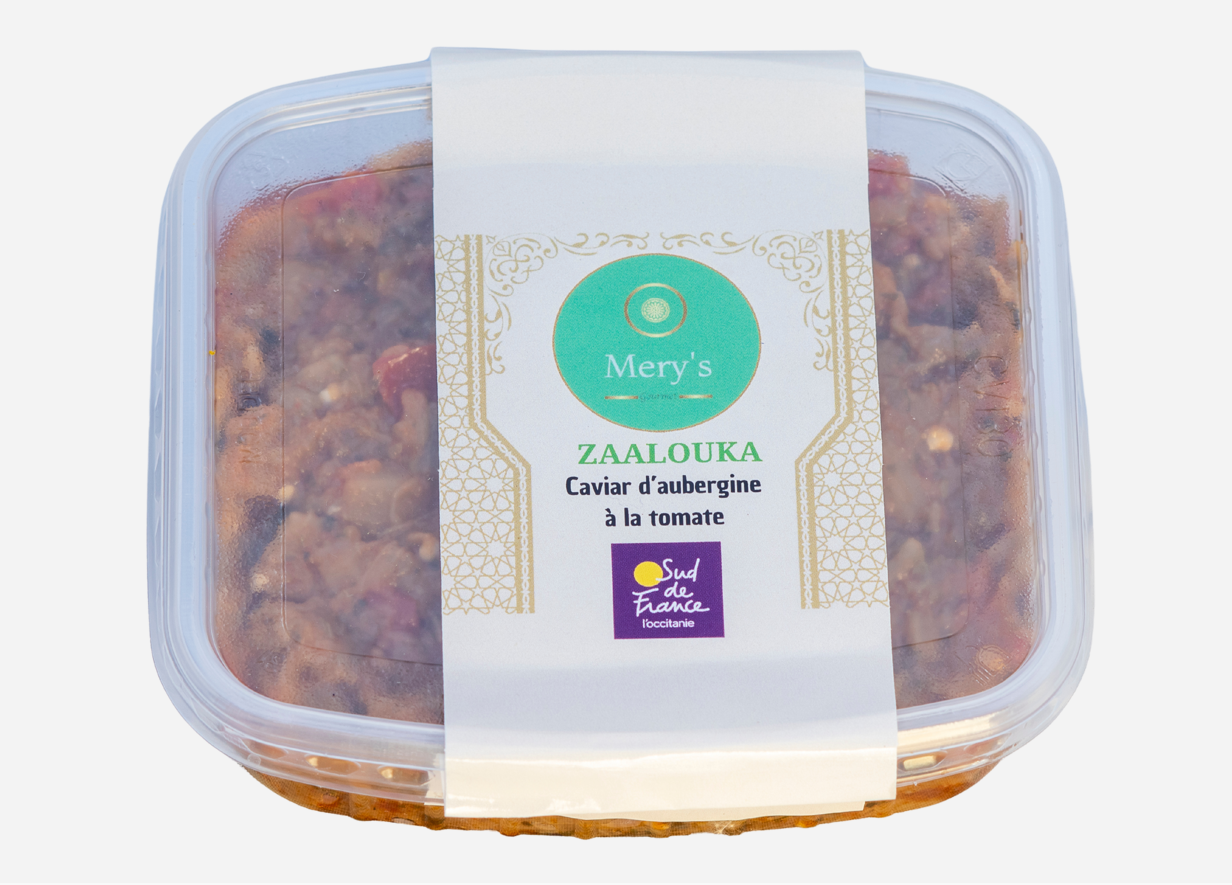 ZAALOUKA, Caviar d'aubergine à la tomate