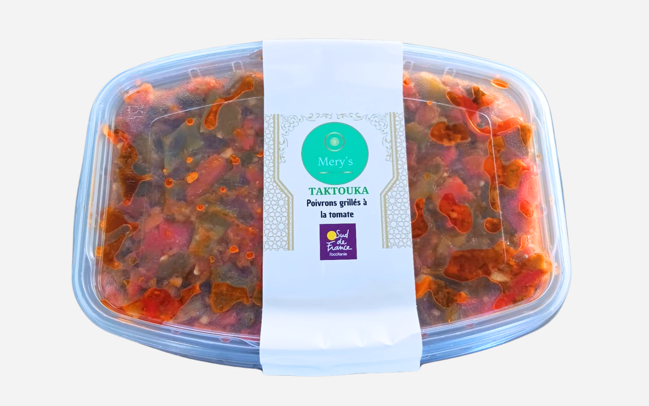 TAKTOUKA, Poivrons grillés à la tomate