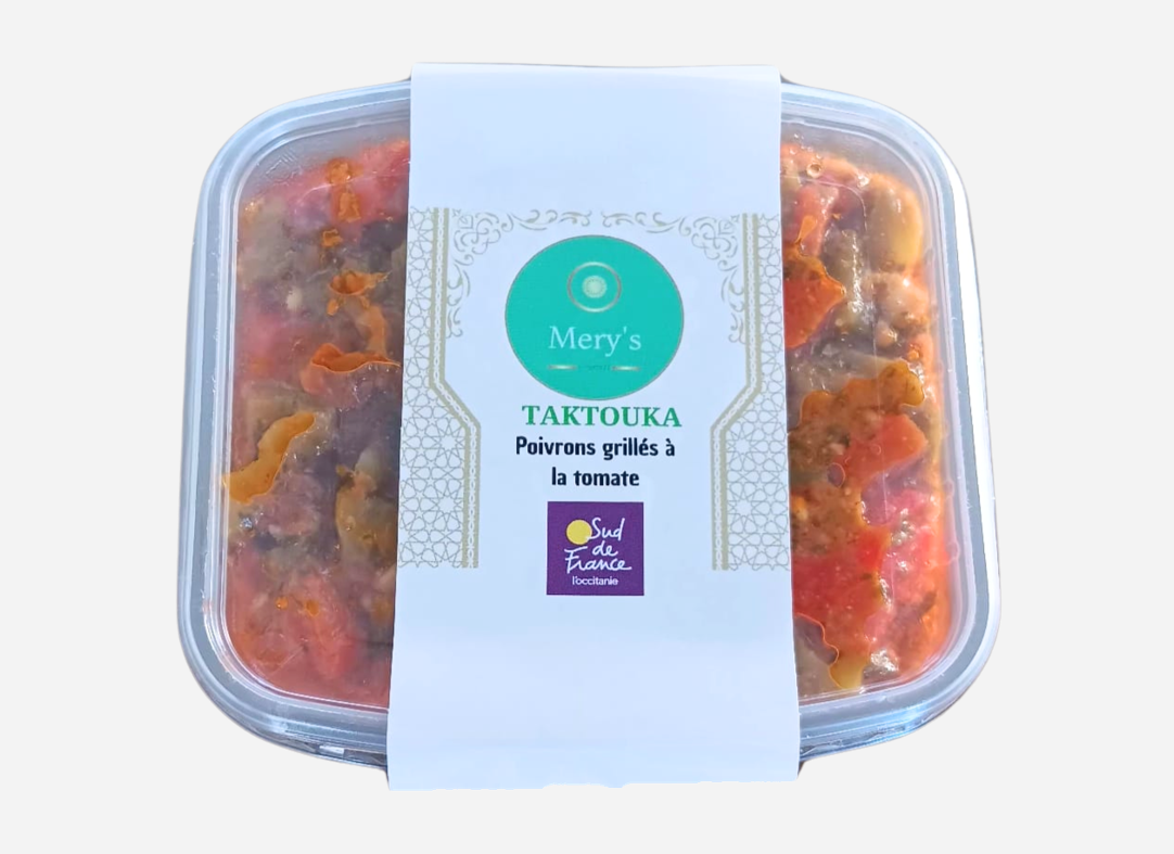TAKTOUKA, Poivrons grillés à la tomate