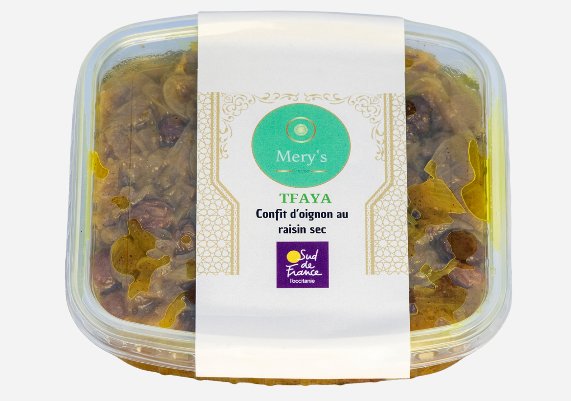 TFAYA, Confit d'oignons au raisin sec