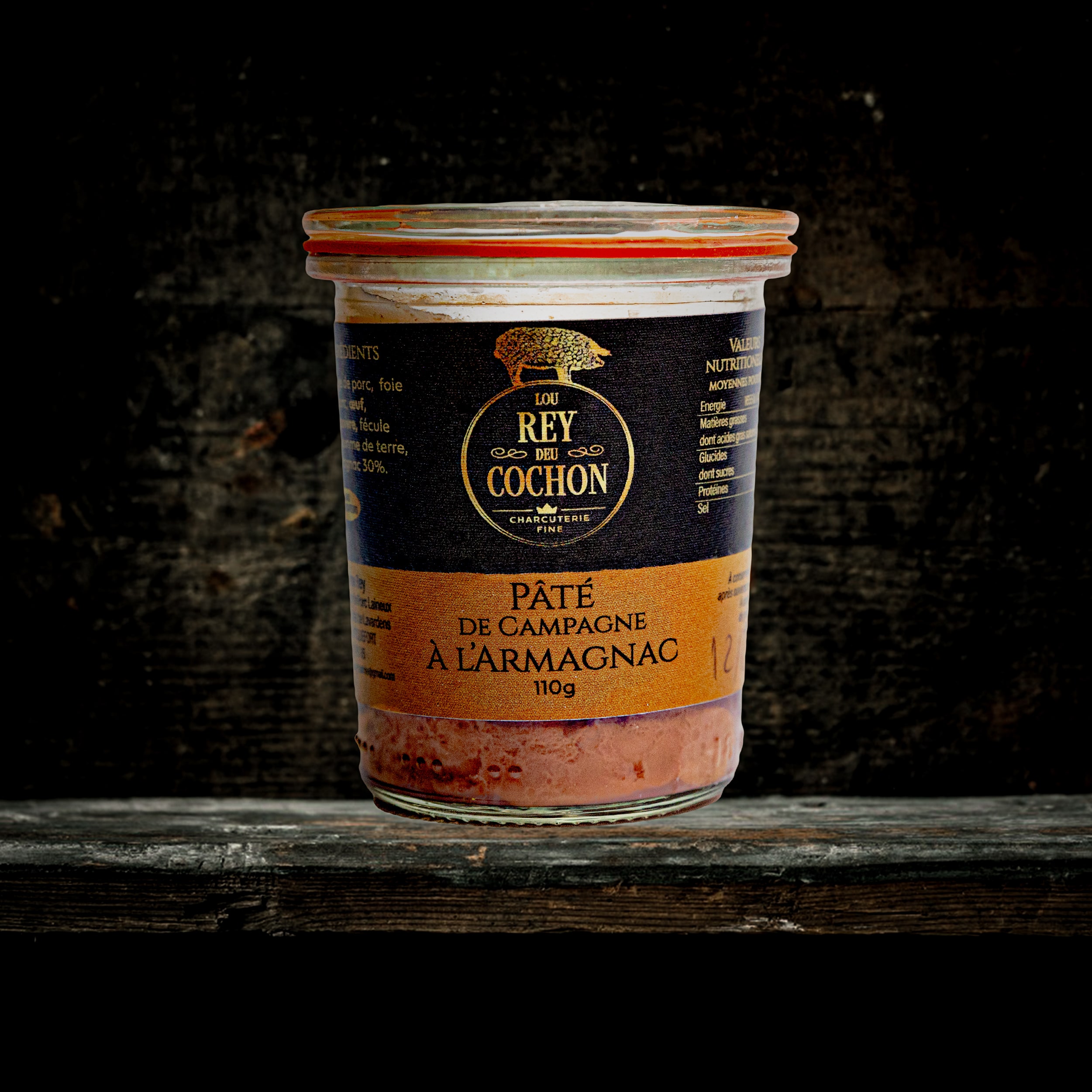 Pâté de mangalica à l'Armagnac