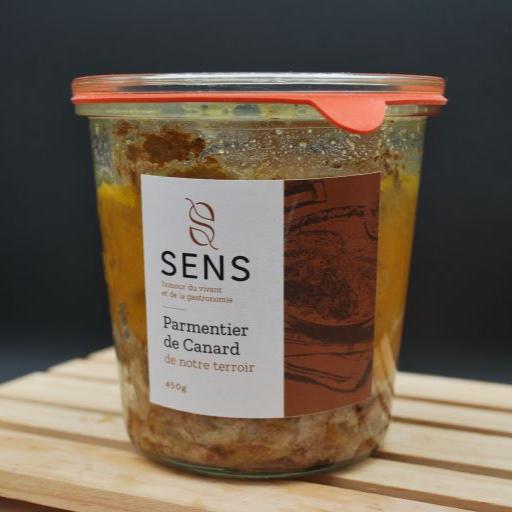 Parmentier de canard aux légumes bios d'Automne