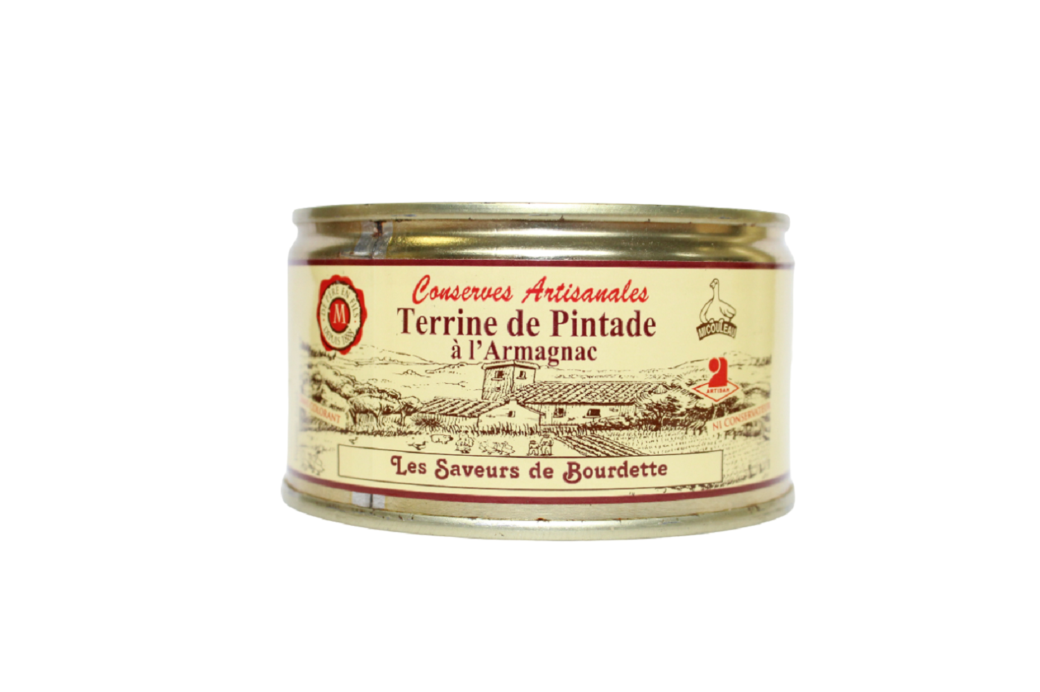 Terrine de pintade à l'armagnac