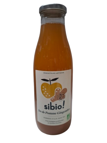 Jus de Pomme Gingembre bio 75CL