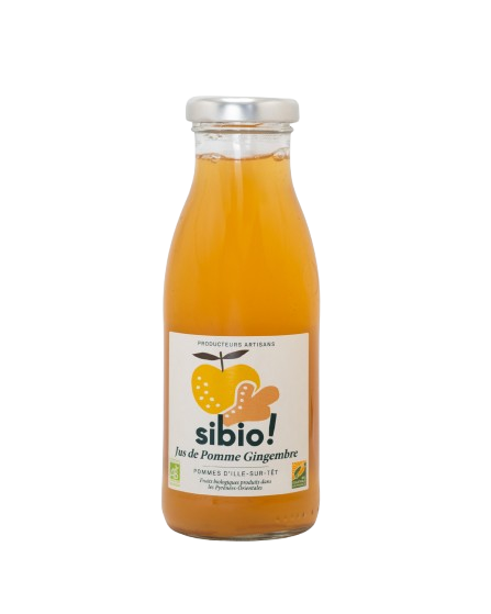 Jus de Pomme Gingembre bio 25CL