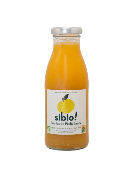 Jus de Pêche Jaune bio 25CL