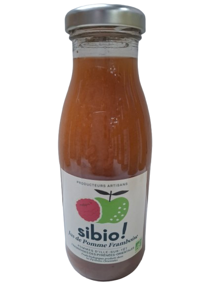 Jus de Pomme Framboise bio 25CL
