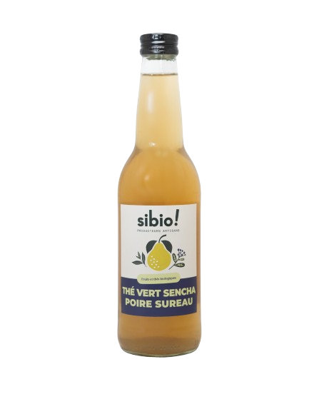 Thé Vert Sencha Poire sureau 33CL