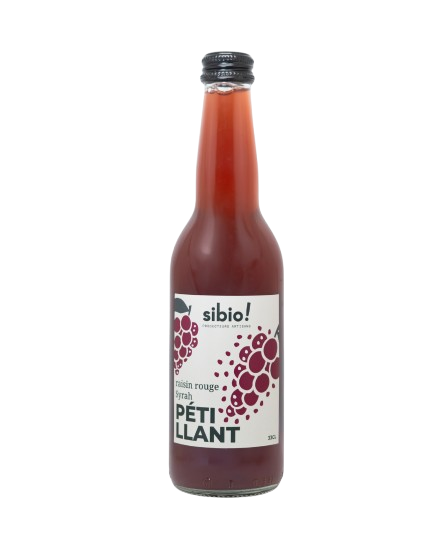 Pétillant Raisin Rouge Syrah bio 33CL