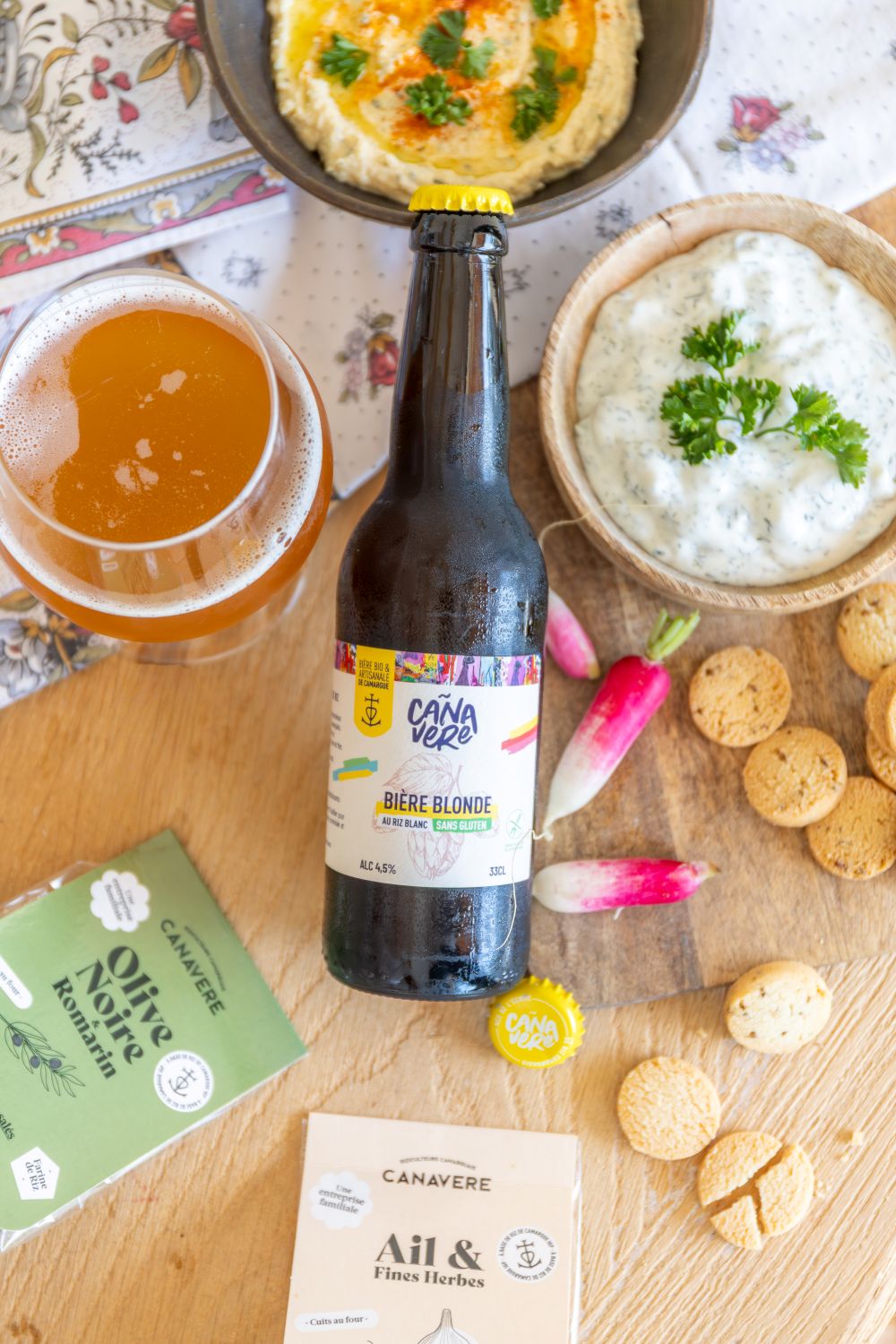 33 CL BIERE BLONDE BIO SANS GLUTEN AU RIZ DE CAMARGUE IGP BLANC