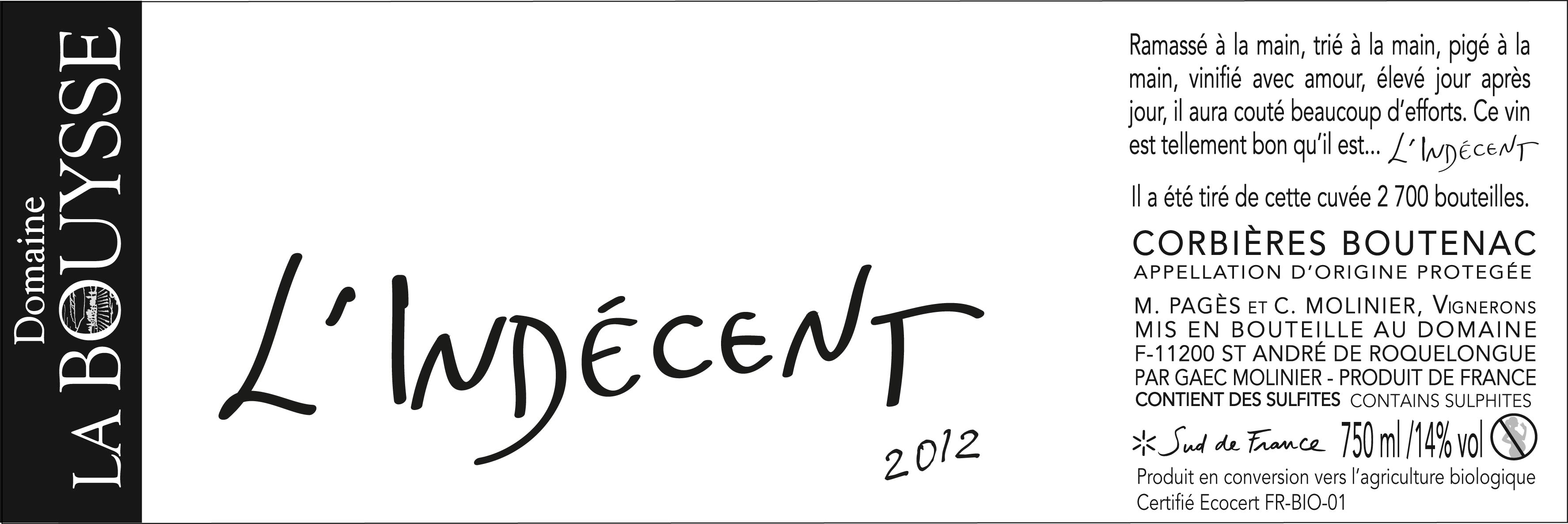 L'Indécent