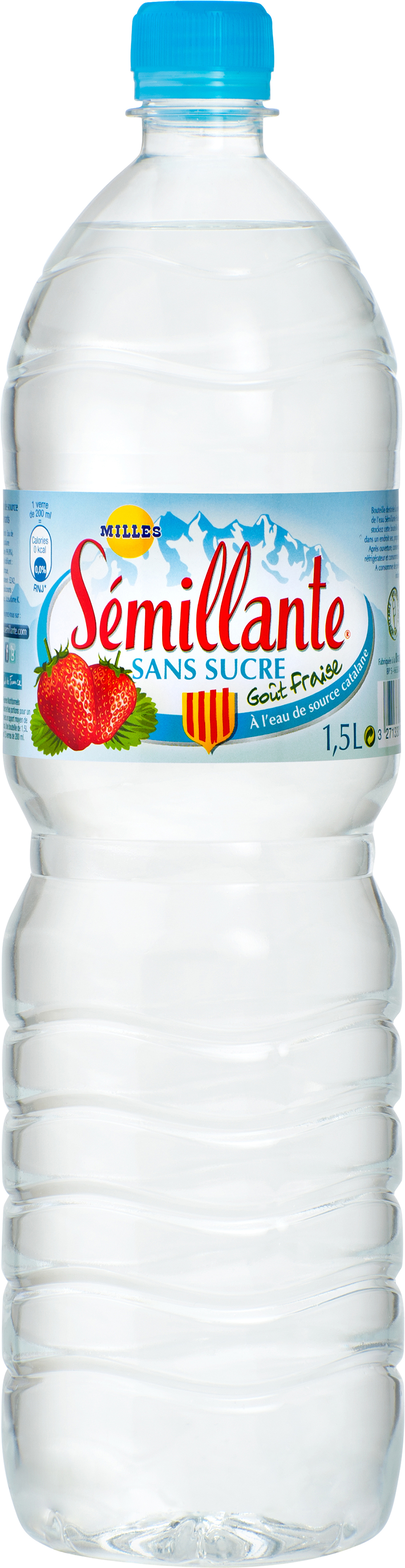 Semillante Fraise sans sucre 1,5 L PET
