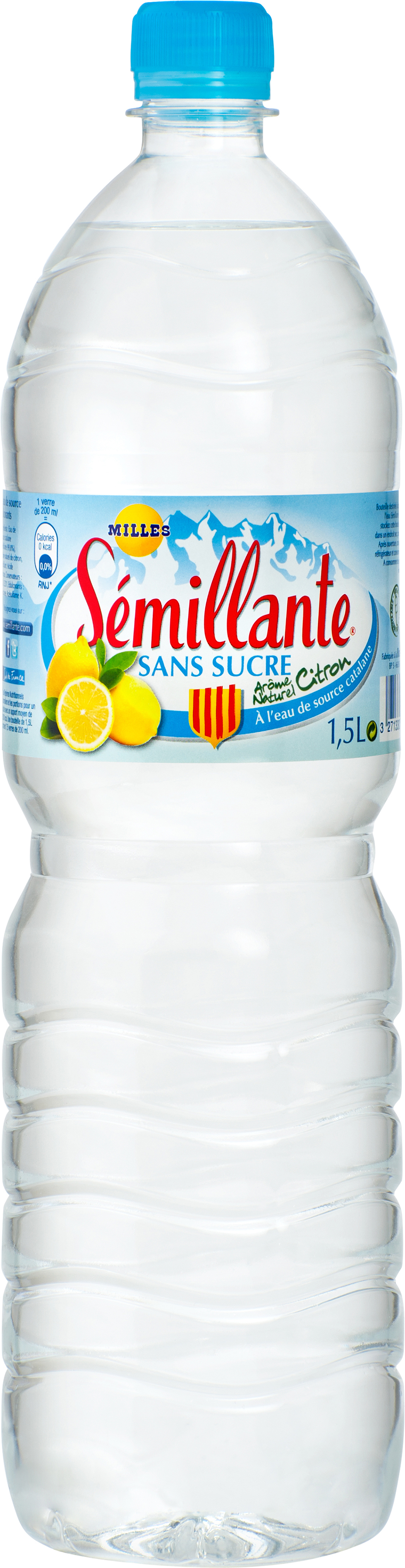 Semillante Citron sans sucre 1,5 L PET