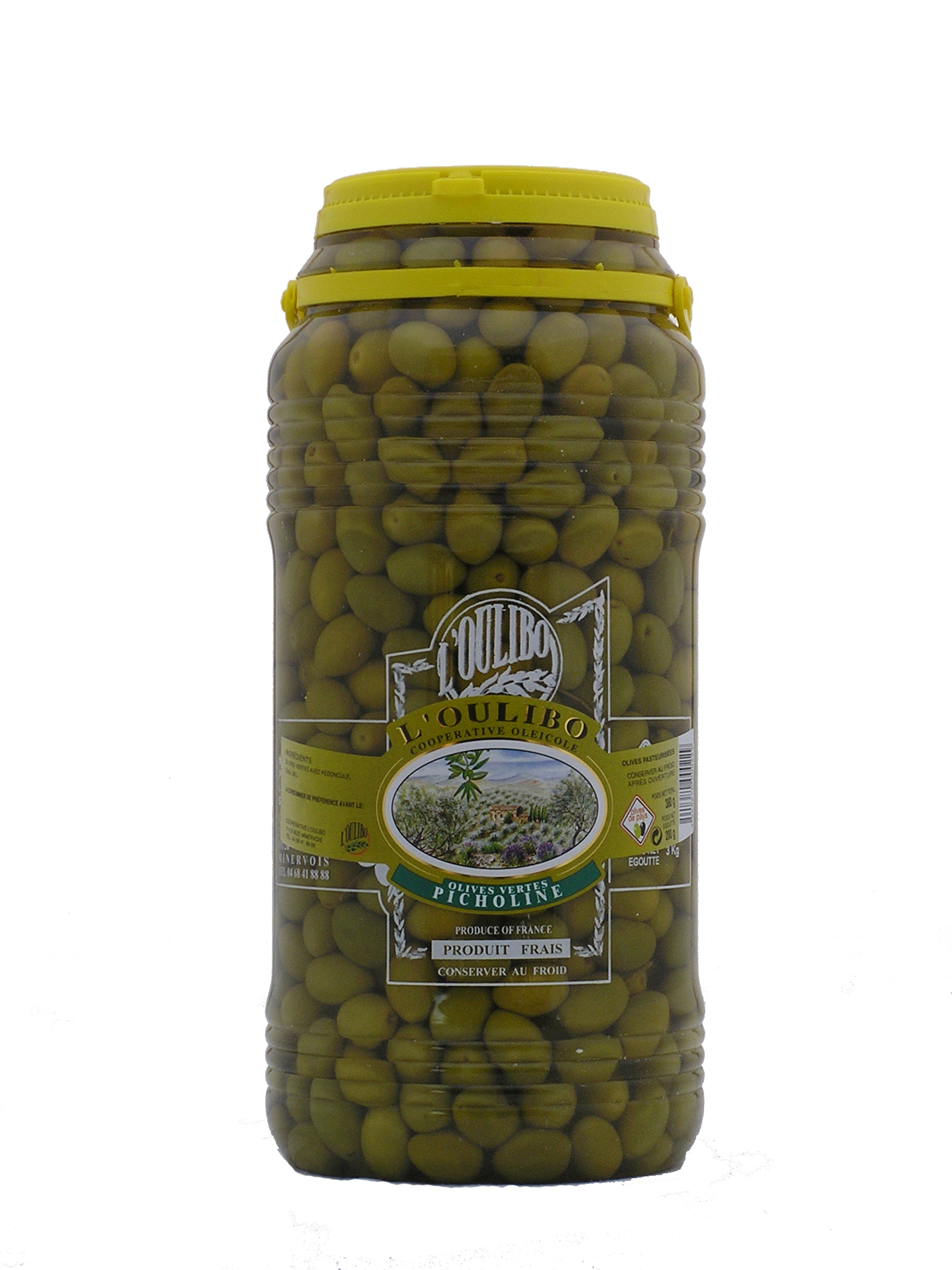 Olives vertes fraiches au fenouil
