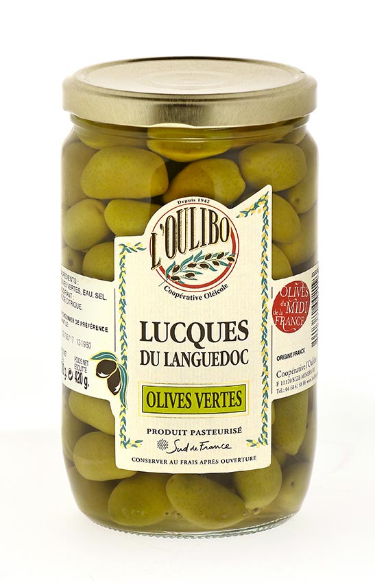 Olives vertes Lucques BIO