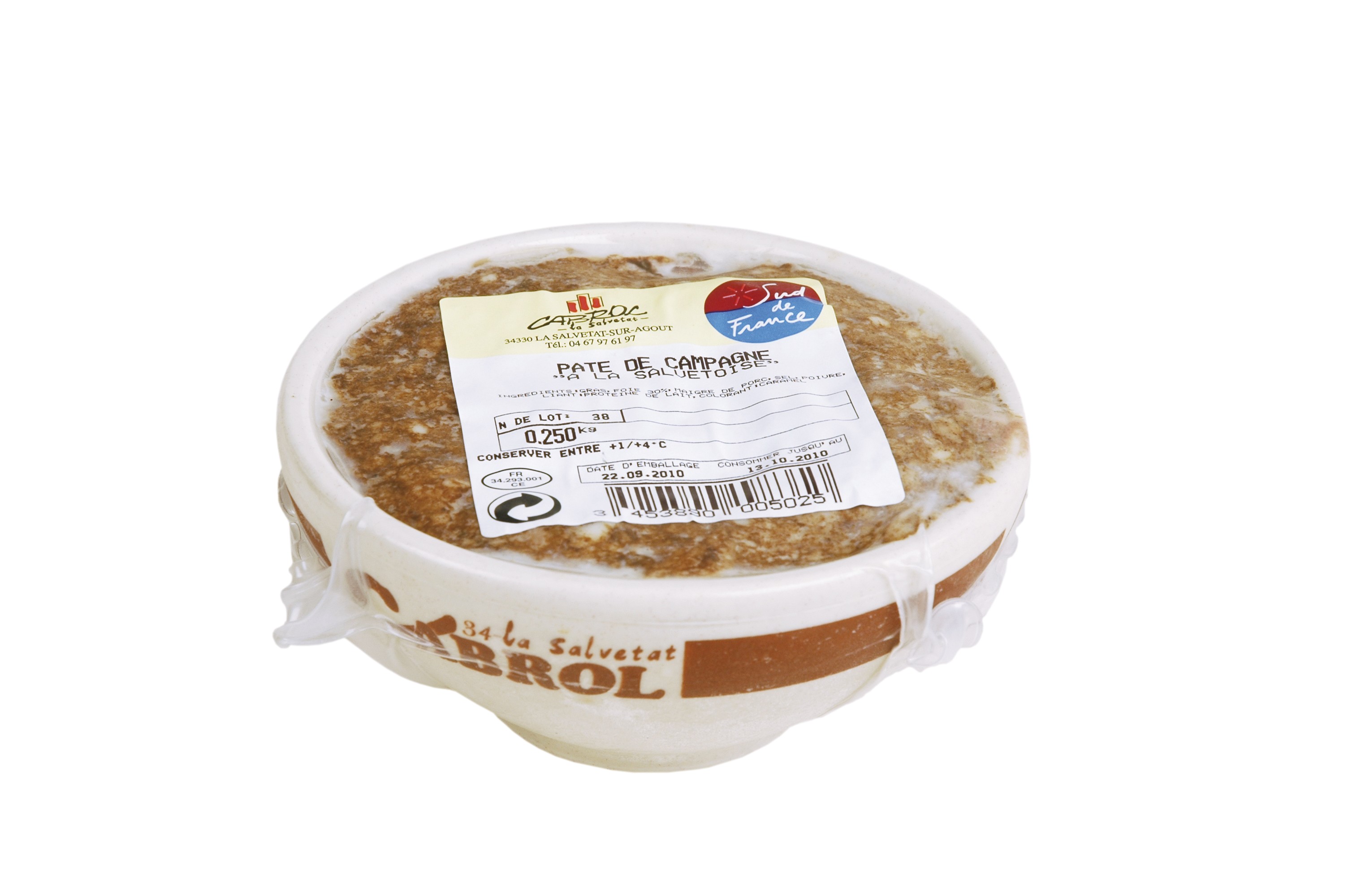 Pate de campagne a la salvetoise