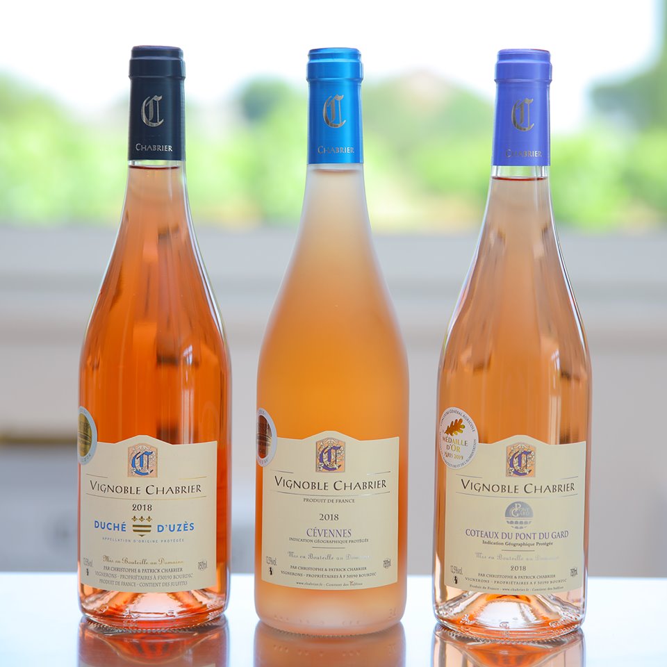 Vignoble Chabrier - AOP Duché d'Uzès Rosé - 2018