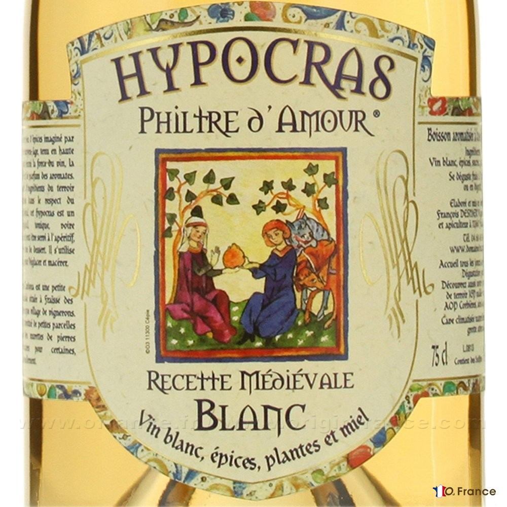Hypocras Philtre d'amour blanc