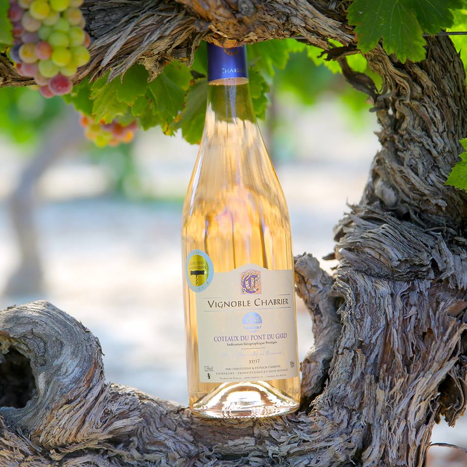 Vignoble Chabrier - IGP Coteaux du Pont du Gard Rosé - 2018