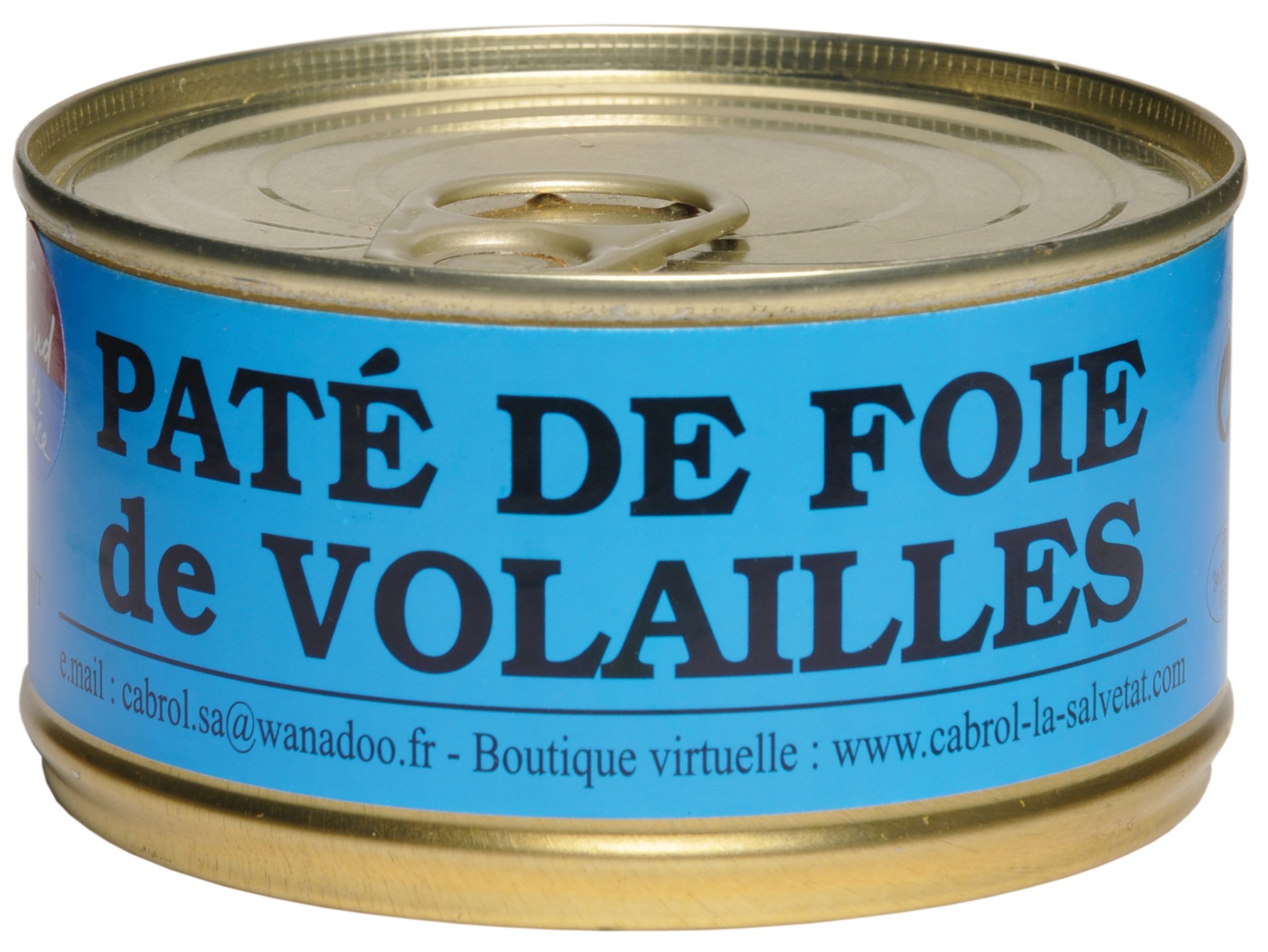 Boite de Pate de foie de Volailles
