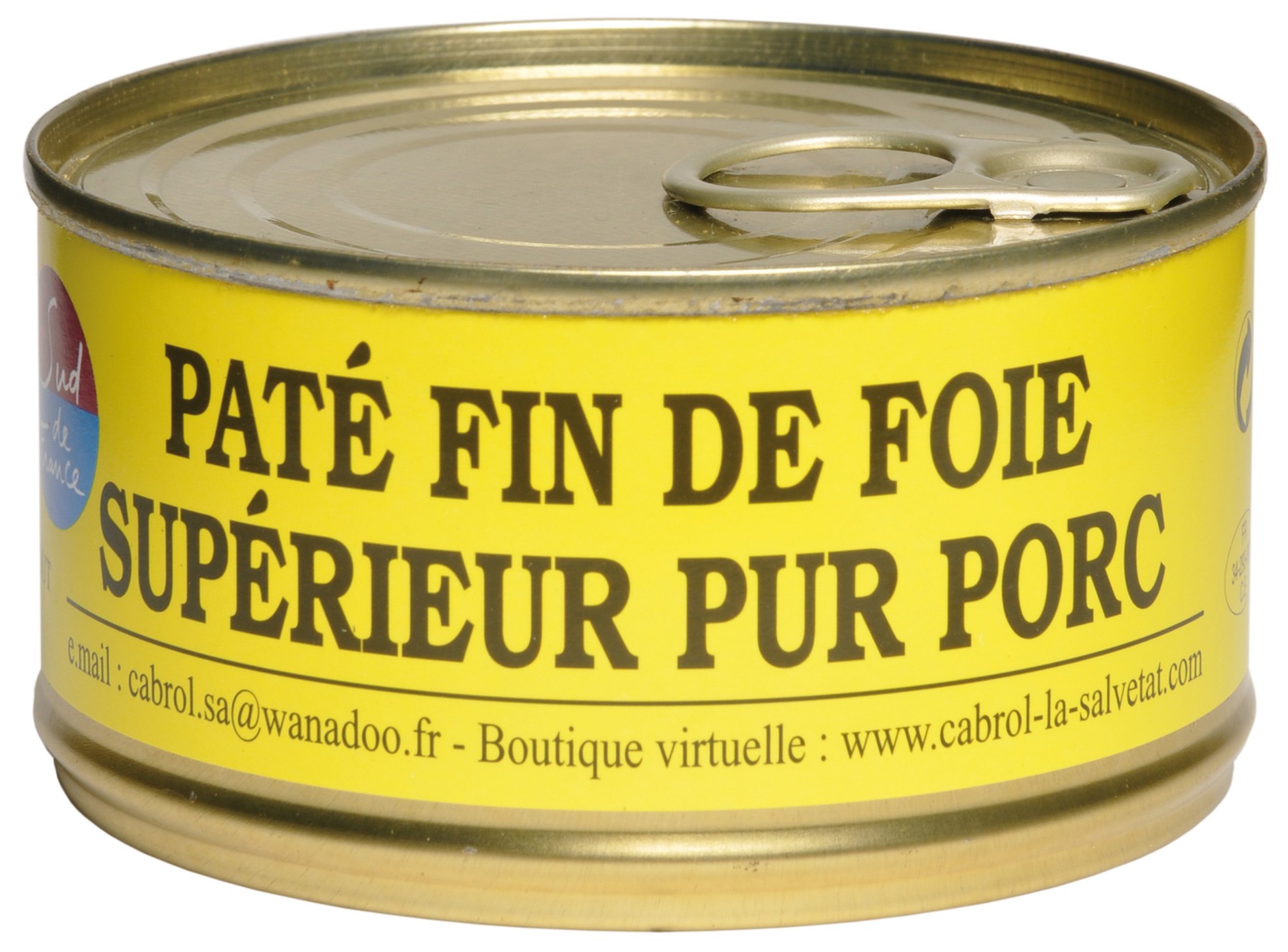 Boite / Verrine de Pate fin Superieur Pur Porc