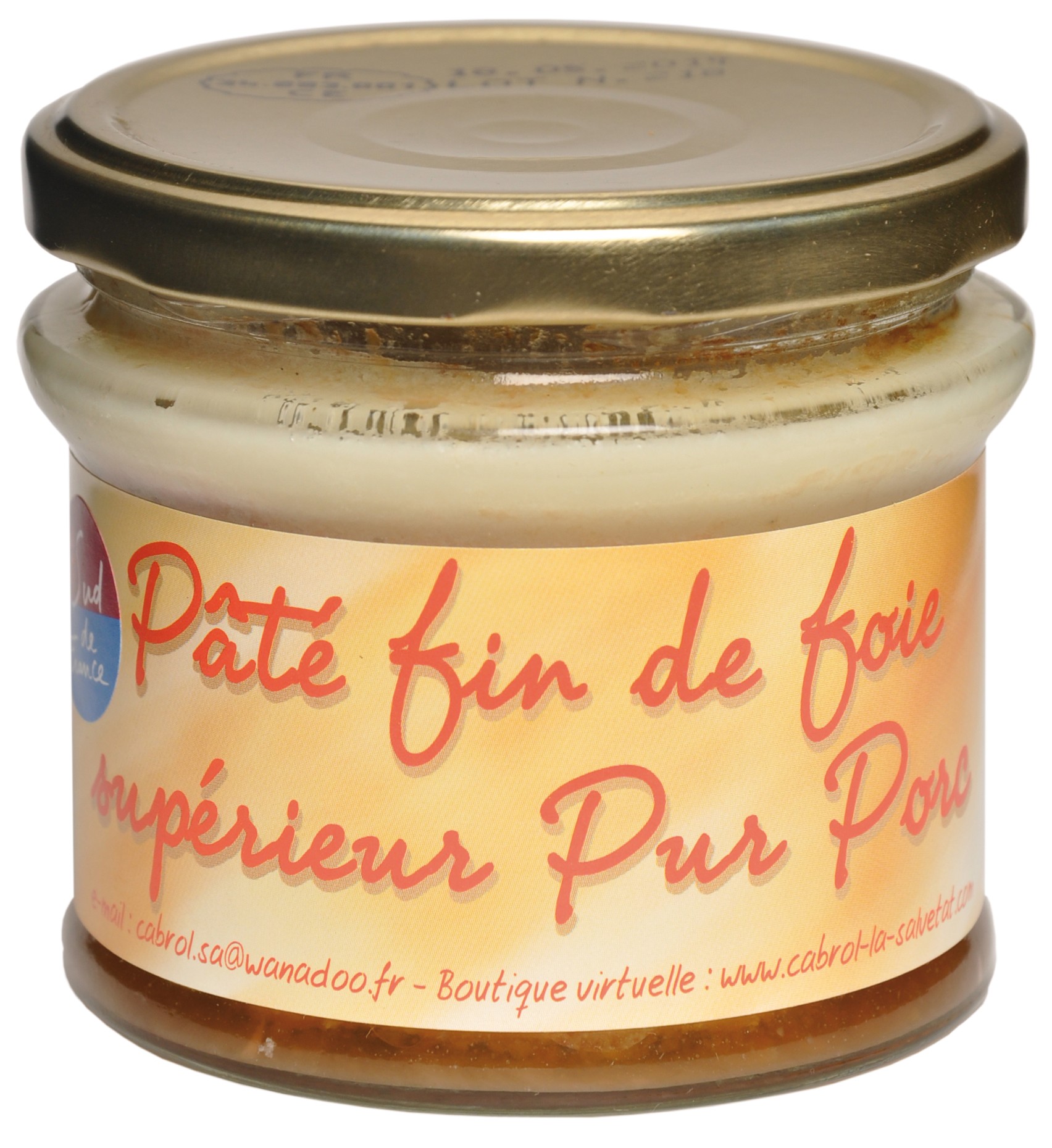 Boite / Verrine de Pate fin Superieur Pur Porc