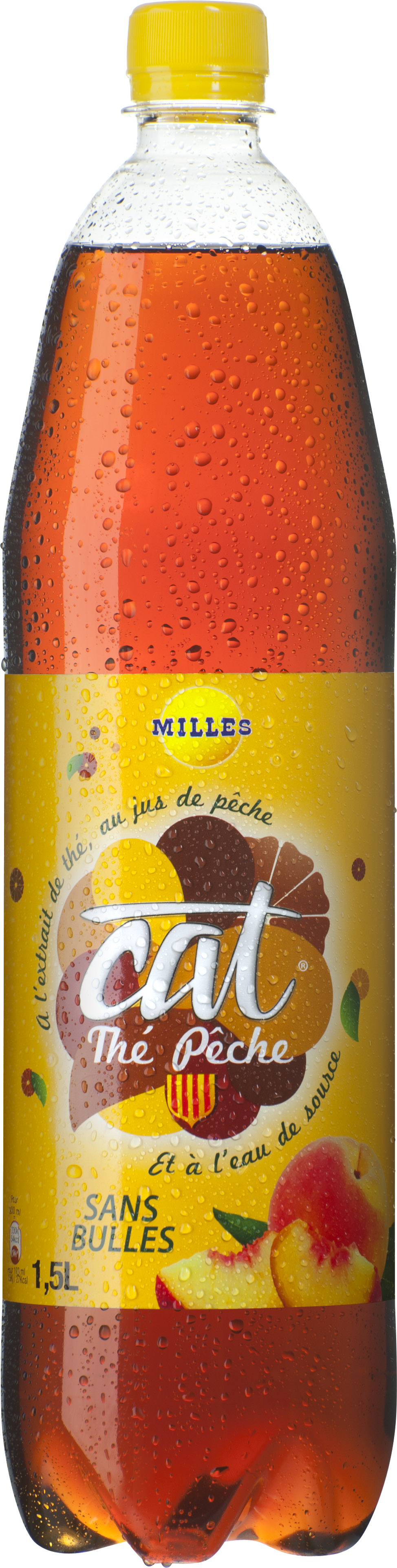 Cat The Peche 1,5 L PET et 0,5 L PET