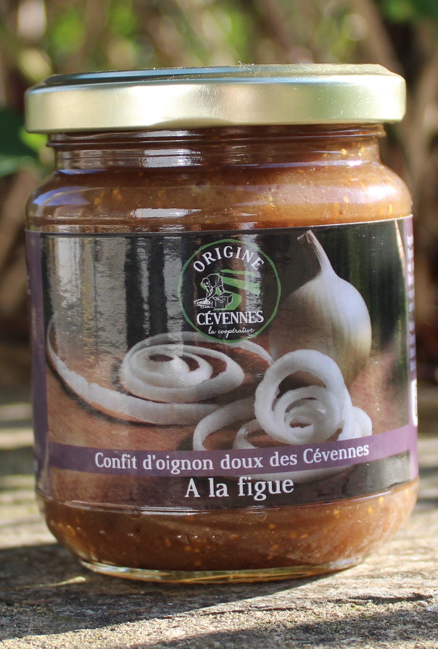 confit d'oignon doux des cevennes