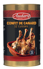 CONFIT DE CANARD AU SEL DE GRUISSAN