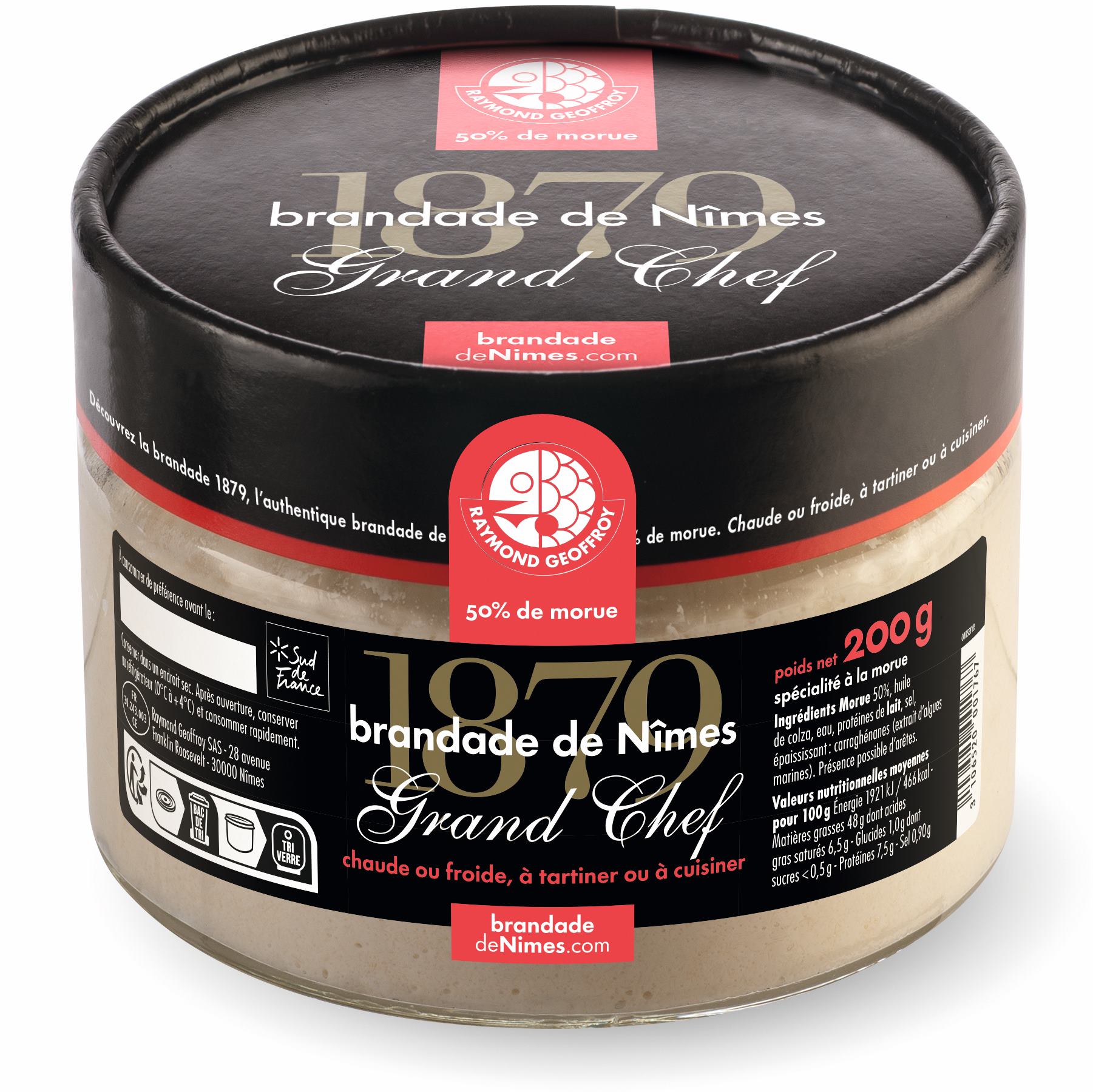 Brandade de morue 50% Grand Chef