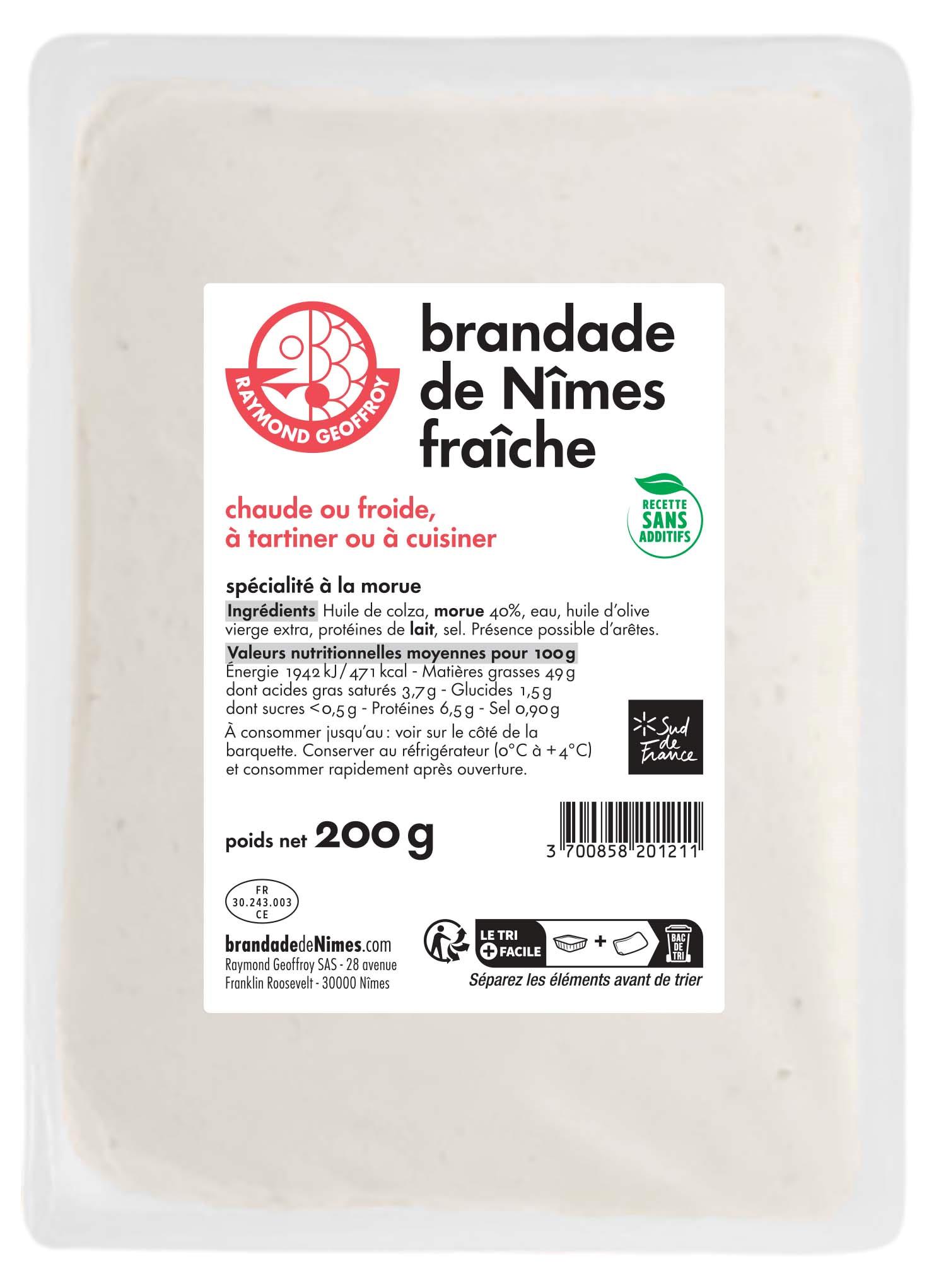 Brandade de morue 40% de morue