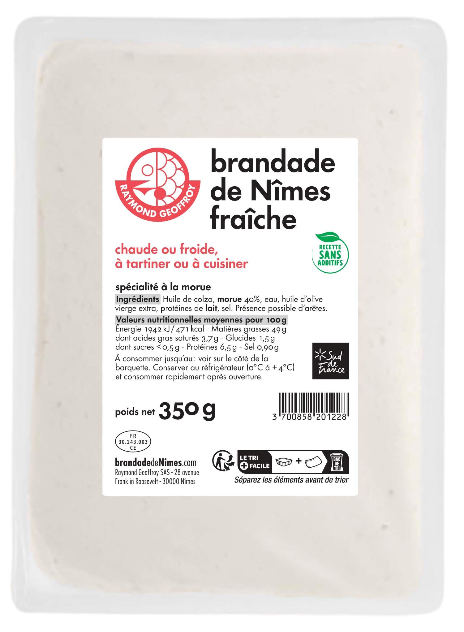 Brandade de morue 40% de morue