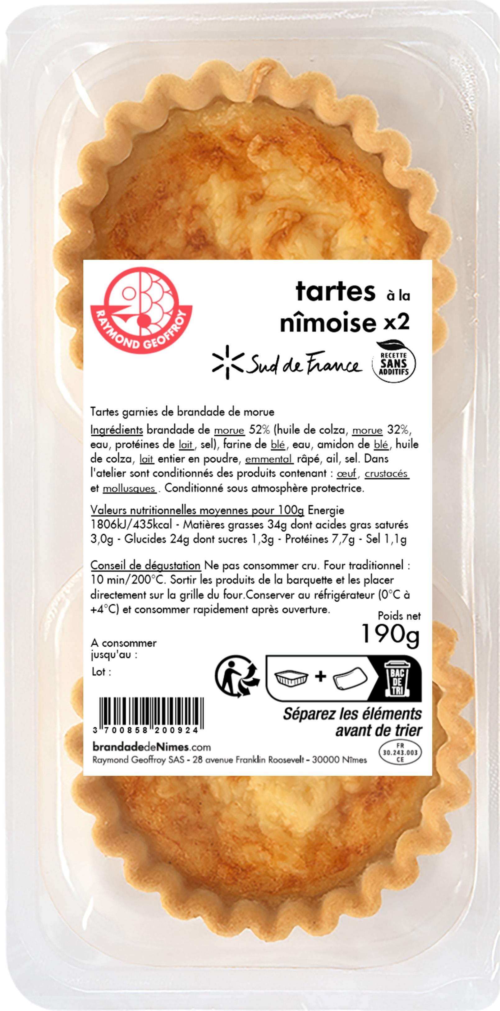 Tartes a la Nimoise