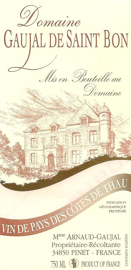Domaine Gaujal de Saint Bon