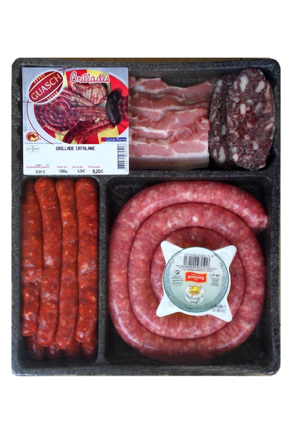 plateaux grillade catalane