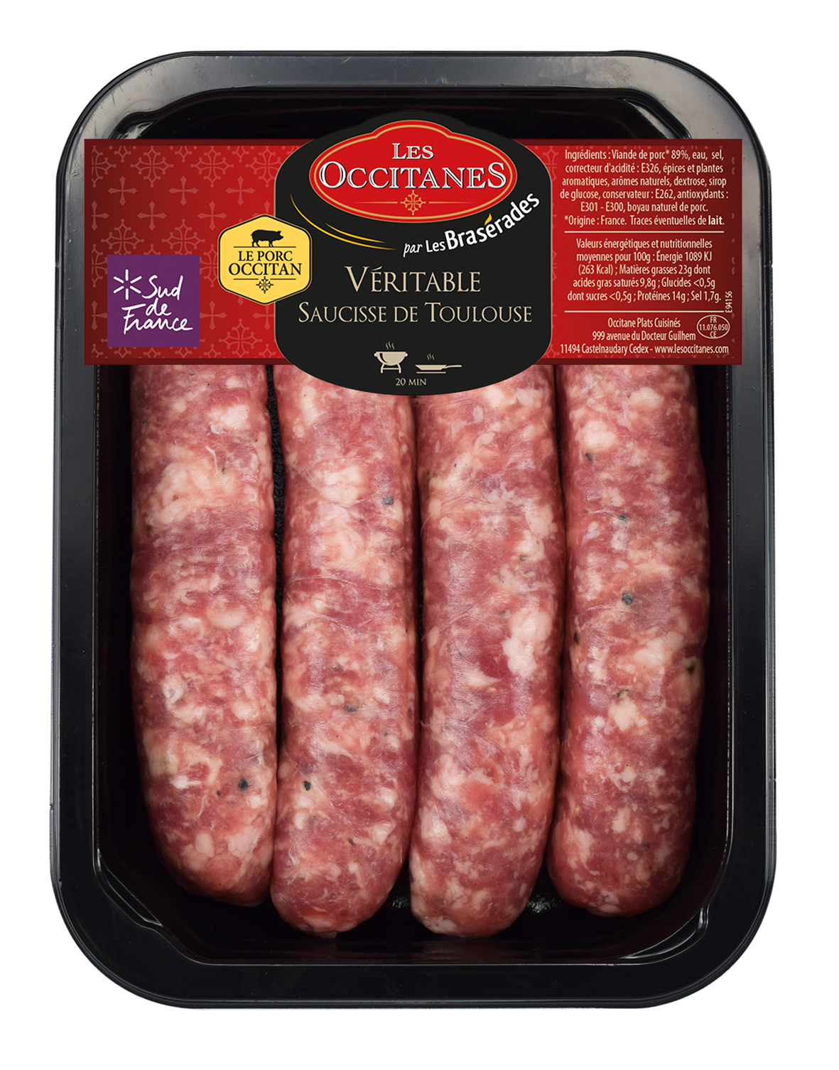 Veritable saucisse de Toulouse