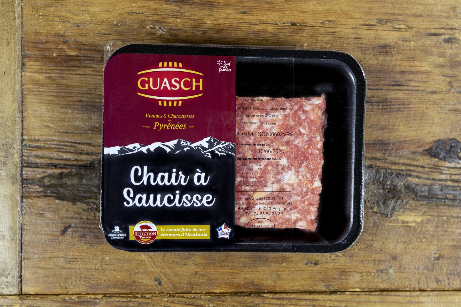 Chair à saucisse Tradition