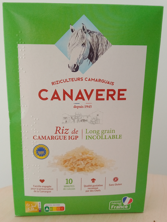 ETUI 1 KG RIZ DE CAMARGUE IGP LONG ETUVE CUISSON 10 MIN