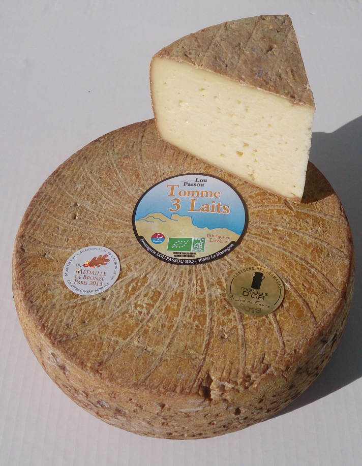 tomme au 3 laits