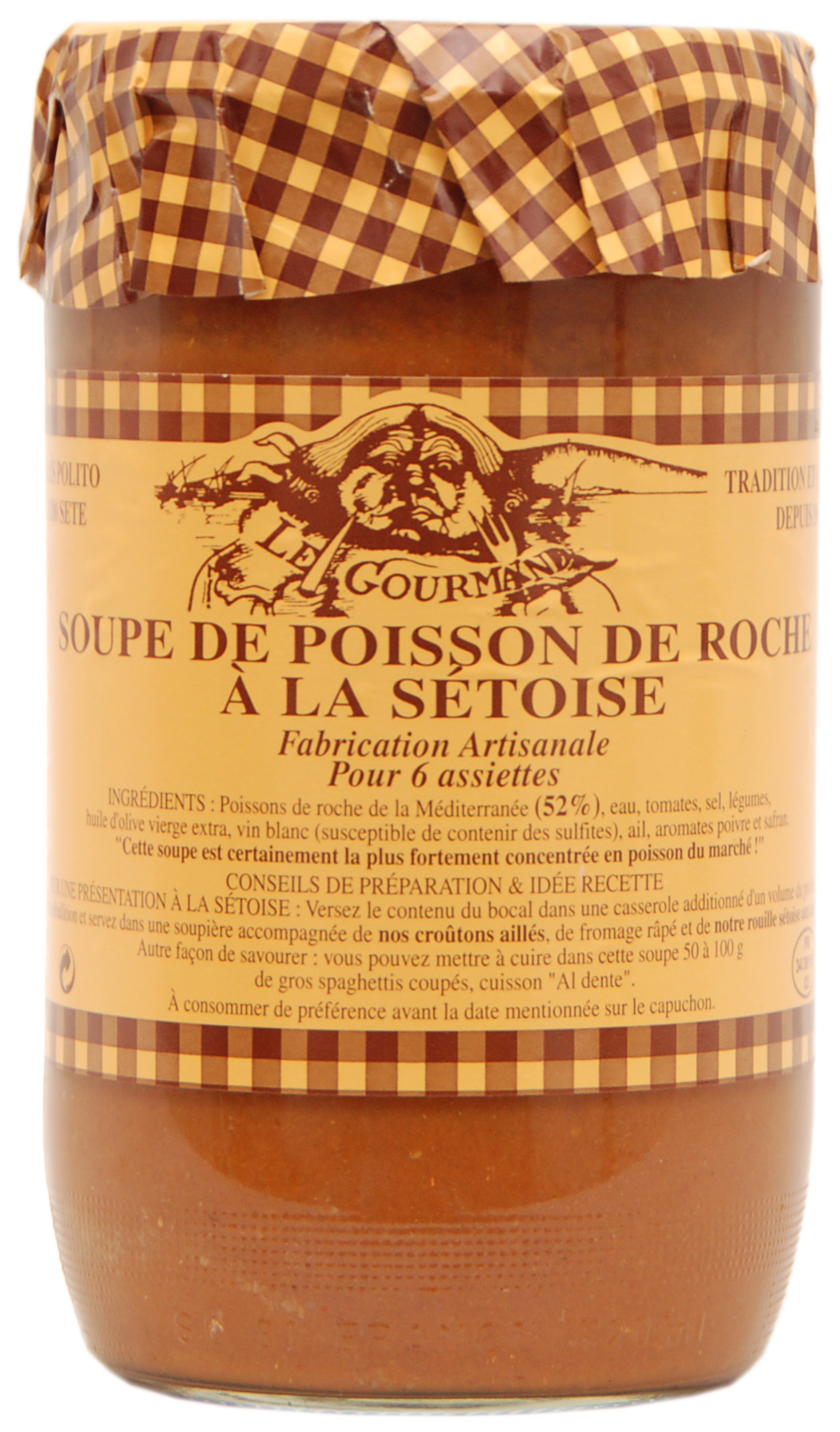 Soupe de Poisson de Roche 72 Cl AZAIS POLITO