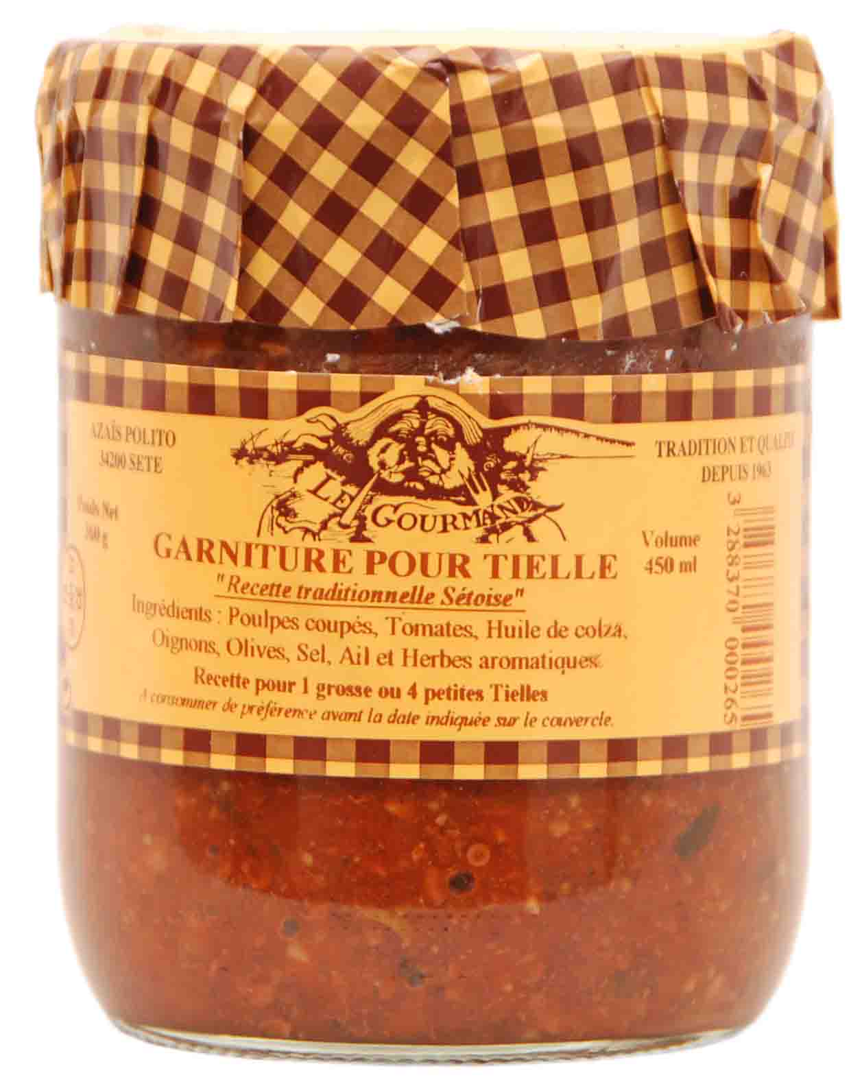Garniture pour Tielle 45 Cl AZAIS-POLITO