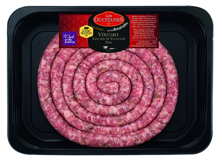 Veritable saucisse de Toulouse  fine