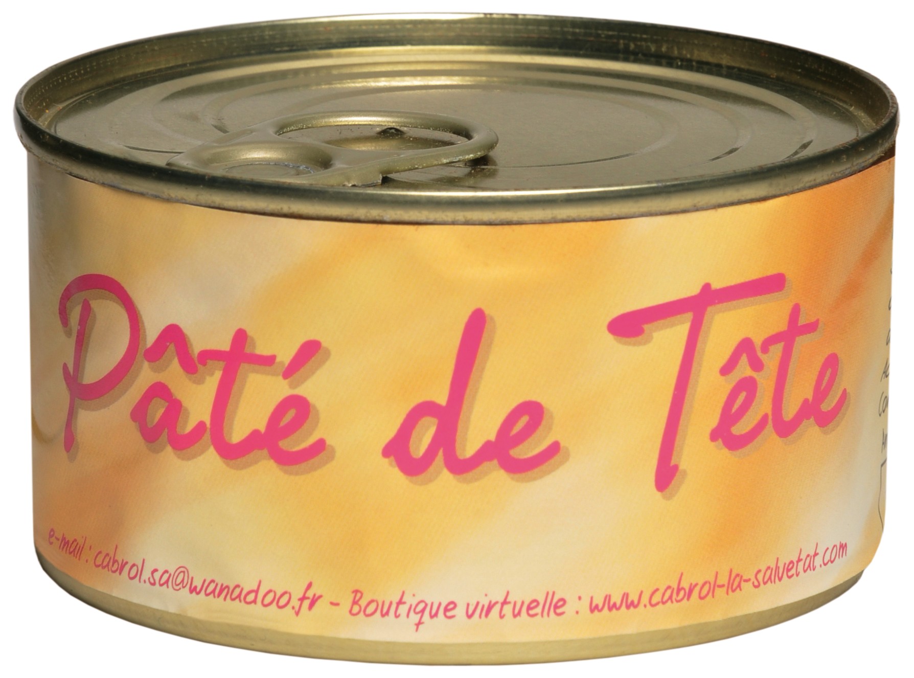 Boite / Verrine de Pate de Tete