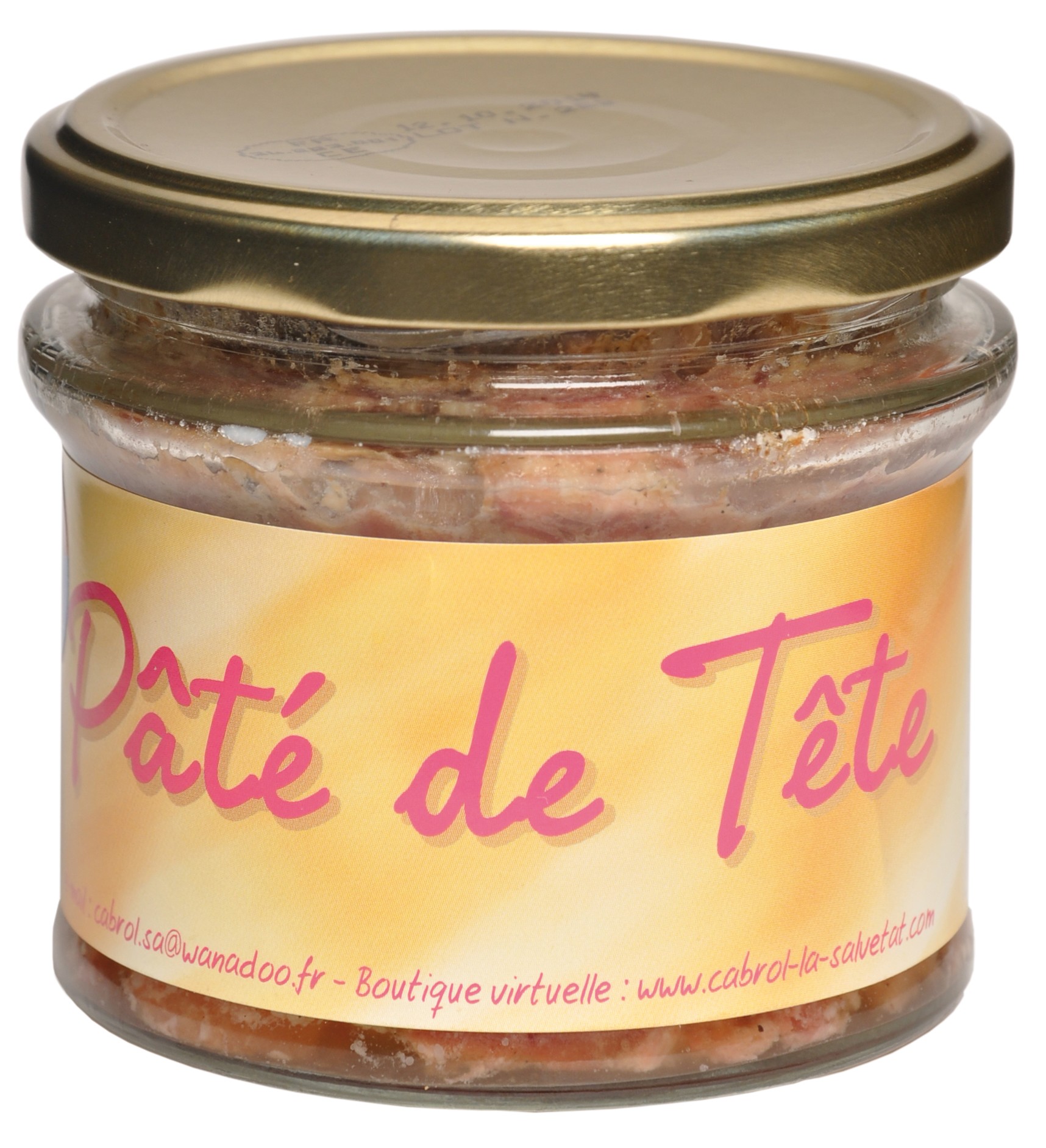 Boite / Verrine de Pate de Tete