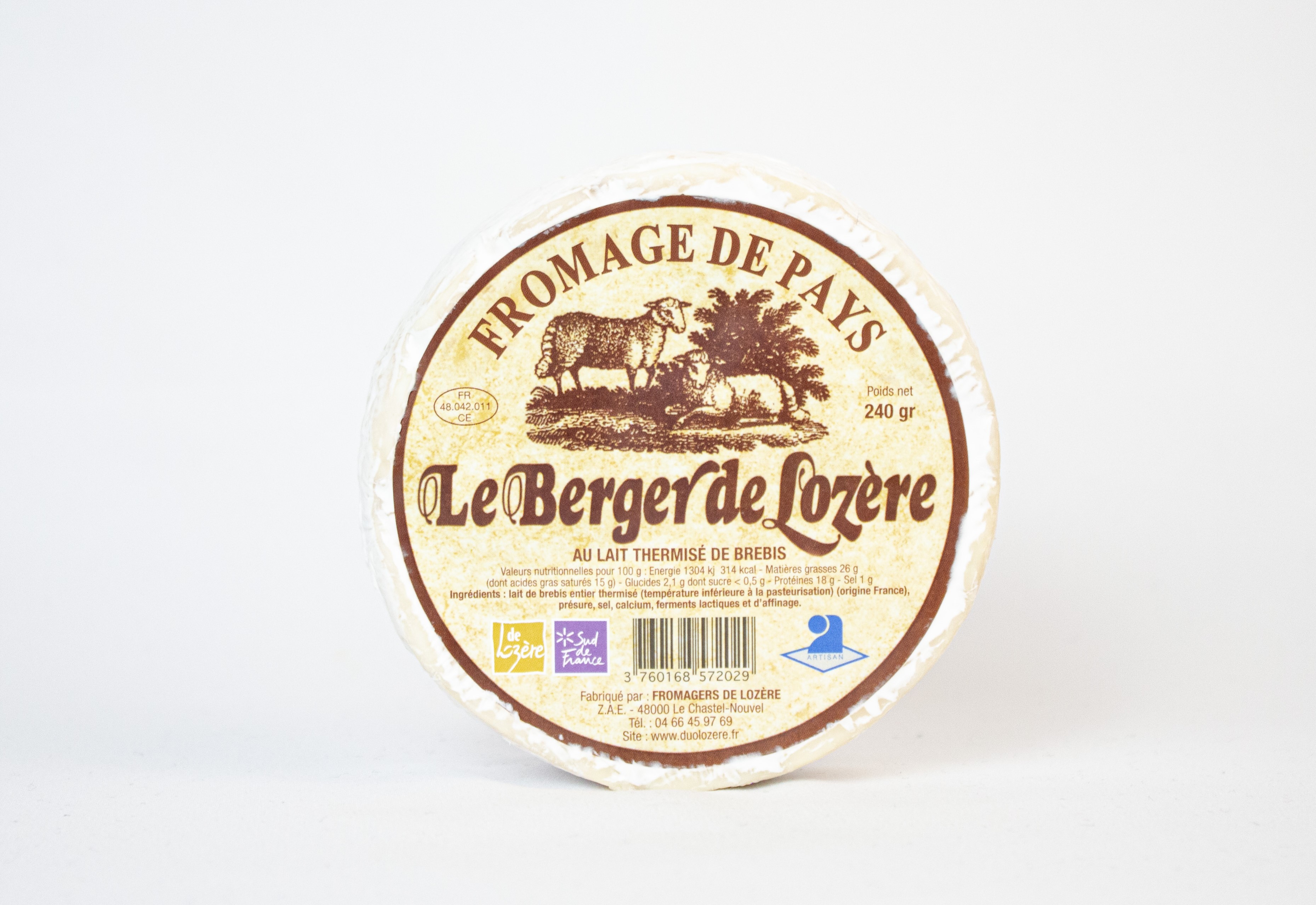 Le Berger de Lozère 240g