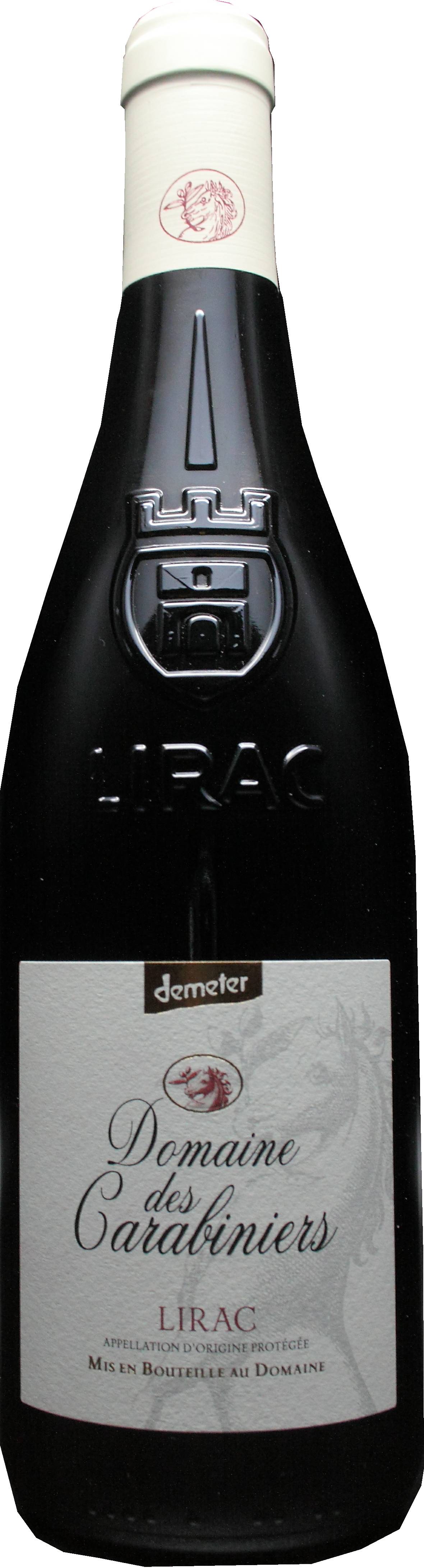 DOMAINE DES CARABINIERS AOC LIRAC ROUGE