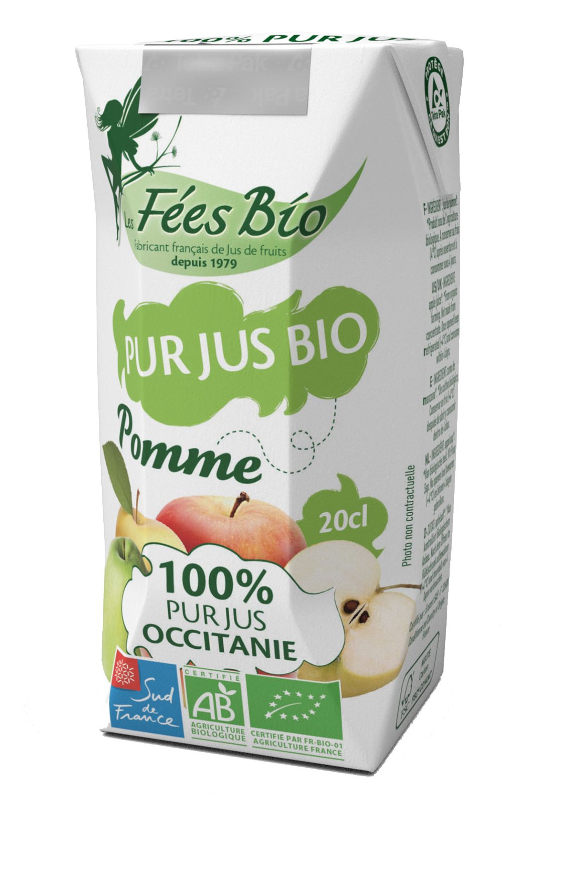 PUR JUS DE POMME BIO 