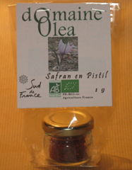 Safran en pistil