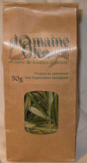 Tisane de feuilles d'olivier